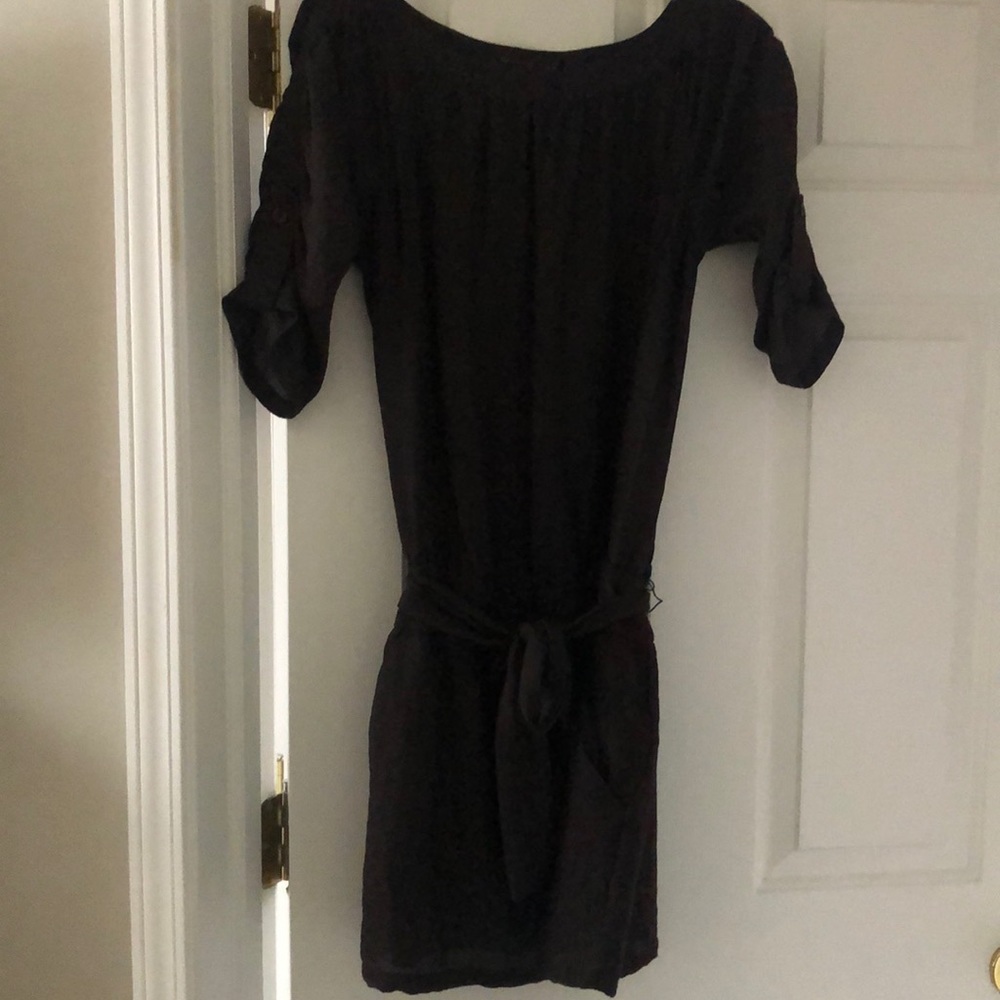 Limited drop waist dress with pockets